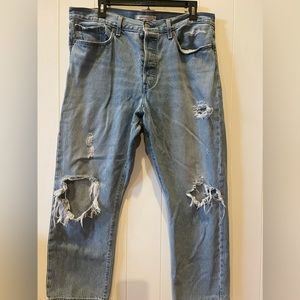 Levi Wedgie Straight Jeans